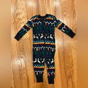 Hanna Andersson Multicolor Festive Onesie 6-12 mo